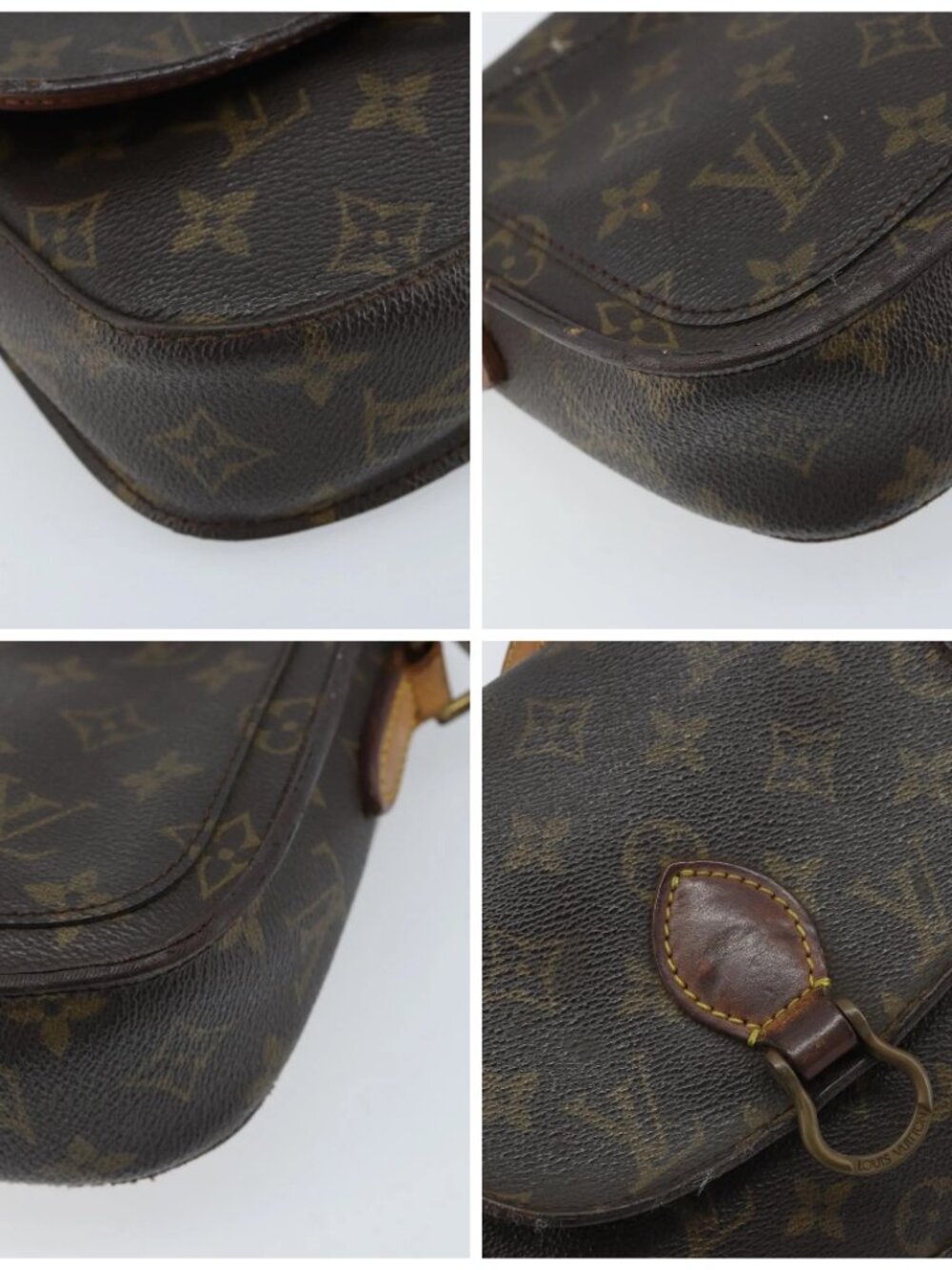 LOUIS VUITTON Monogram Saint Cloud PM Shoulder Bag M51244 LV Auth BA10464 - Picture 10 of 11